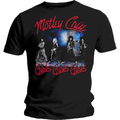 Picture of Motley Crue Unisex T-Shirt: Smokey Street