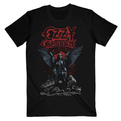 Picture of Ozzy Osbourne Unisex T-Shirt: Angel Wings
