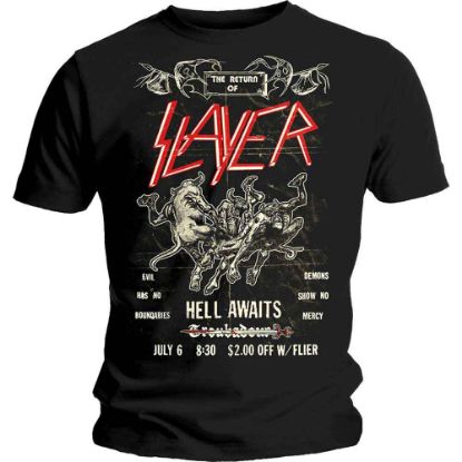 Picture of Slayer Unisex T-Shirt: Vintage Flyer