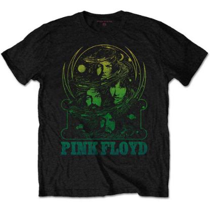 Picture of Pink Floyd Unisex T-Shirt: Green Swirl