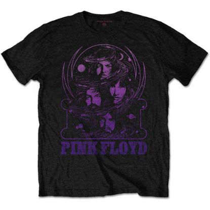 Picture of Pink Floyd Unisex T-Shirt: Purple Swirl