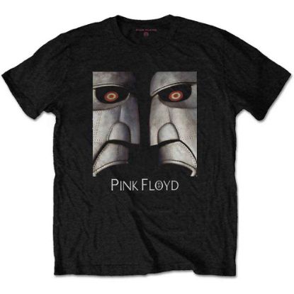 Picture of Pink Floyd Unisex T-Shirt: Metal Heads Close-Up