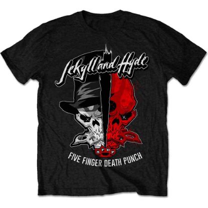 Picture of Five Finger Death Punch Unisex T-Shirt: Jekyll & Hyde