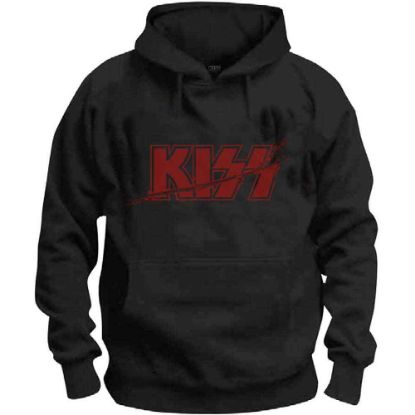 Picture of KISS Unisex Pullover Hoodie: Slashed Logo (X-Large)