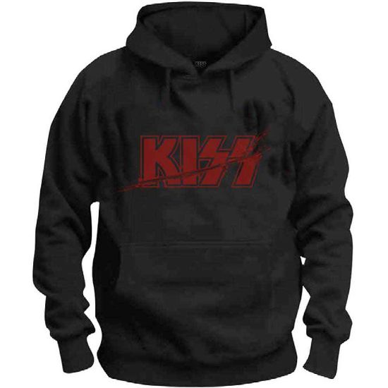 Picture of KISS Unisex Pullover Hoodie: Slashed Logo (X-Large)