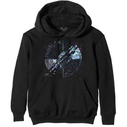 Picture of Pink Floyd Unisex Pullover Hoodie: Machine Greeting Blue