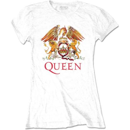 Picture of Queen Ladies T-Shirt: Classic Crest