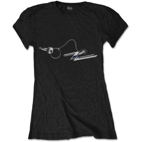 Picture of ZZ Top Ladies T-Shirt: Hot Rod Keychain