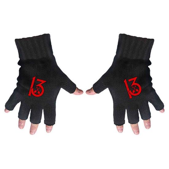 Picture of Wednesday 13 Unisex Fingerless Gloves: 13