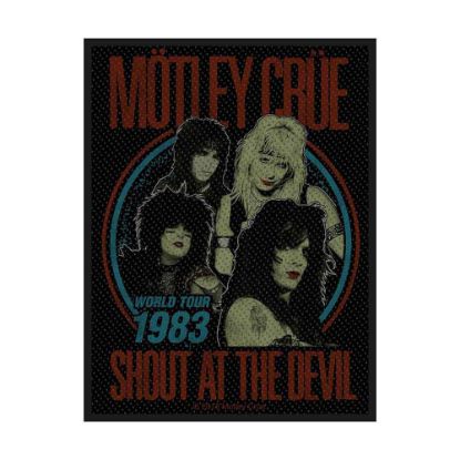 Picture of Motley Crue Woven Patch: Shout at the Devil (Standard)