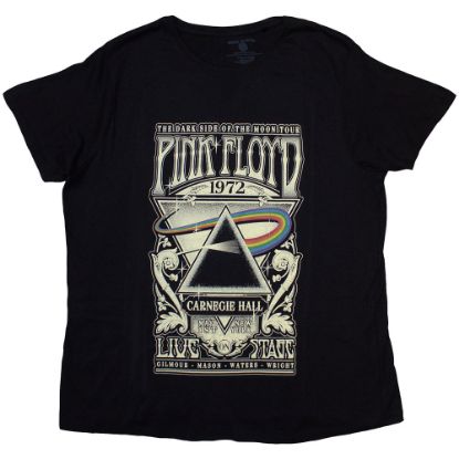 Picture of Pink Floyd Ladies T-Shirt: Carnegie Hall Poster