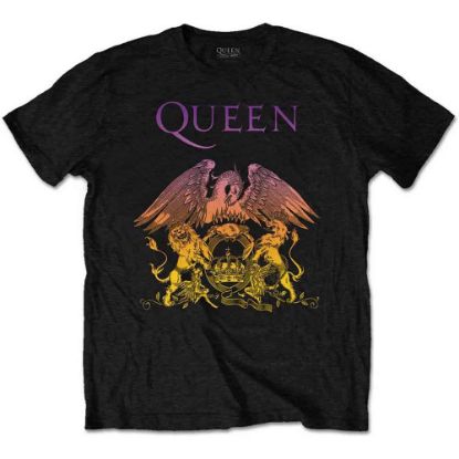 Picture of Queen Unisex T-Shirt: Gradient Crest