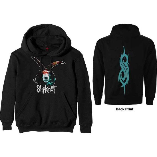 Picture of Slipknot Unisex Pullover Hoodie: Graphic Goat Back Print