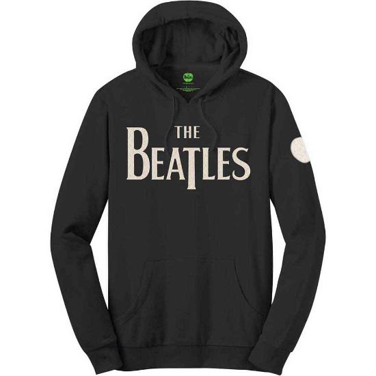 Picture of The Beatles Unisex Pullover Hoodie: Drop T Logo & Apple Applique Applique