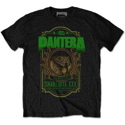 Picture of Pantera Unisex T-Shirt: Snakebite XXX Label