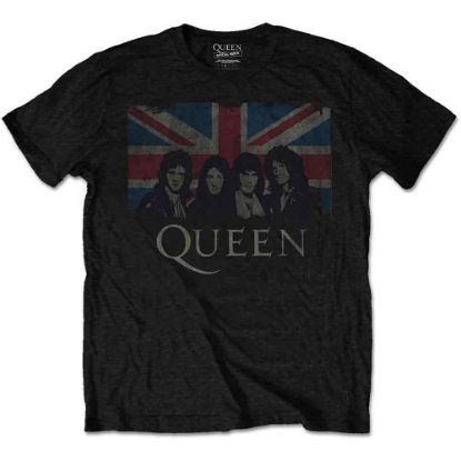 Picture of Queen Unisex T-Shirt: Vintage Union Jack