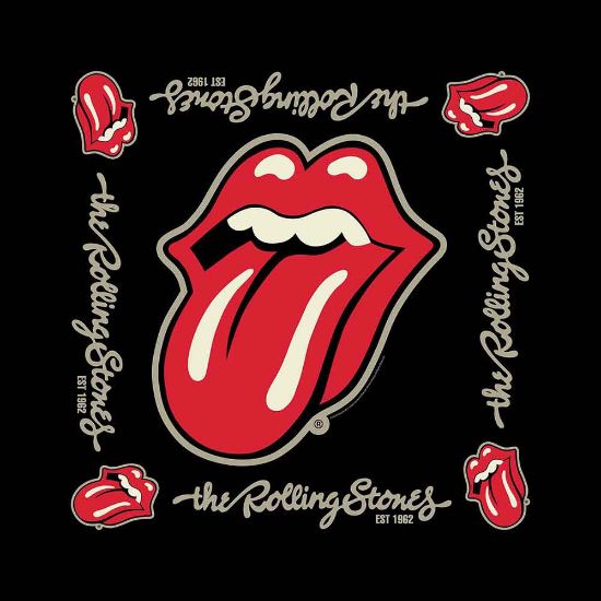 Picture of The Rolling Stones Unisex Bandana: Established 1962