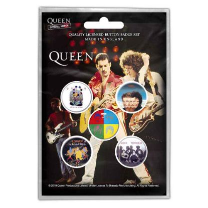 Picture of Queen Button Badge Pack: Later Albums