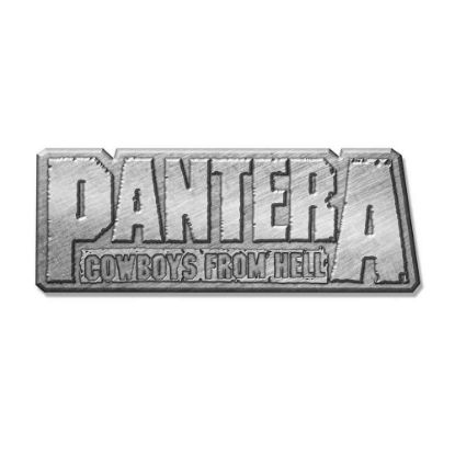 Picture of Pantera Pin Badge: Cowboys From Hell (Die-Cast Relief)