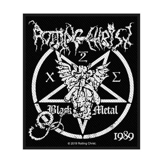 Picture of Rotting Christ Woven Patch: Black Metal (Standard)