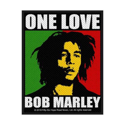 Picture of Bob Marley Woven Patch: One Love (Retail Pack) (Standard)