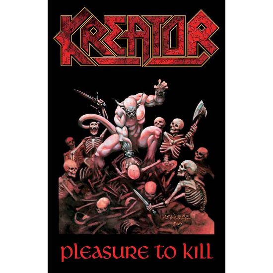 Picture of Kreator Textile Poster: Pleasure To Kill