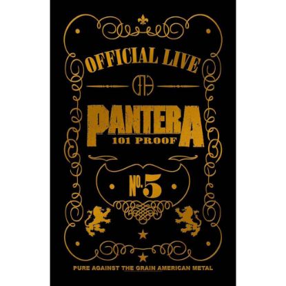 Picture of Pantera Textile Poster: 101 Proof