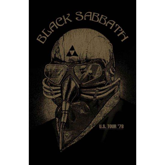 Picture of Black Sabbath Textile Poster: Us Tour '78