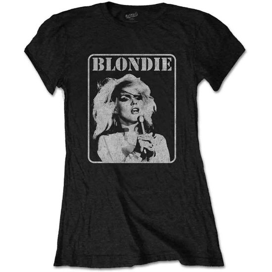 Picture of Blondie Ladies T-Shirt: Presente Poster