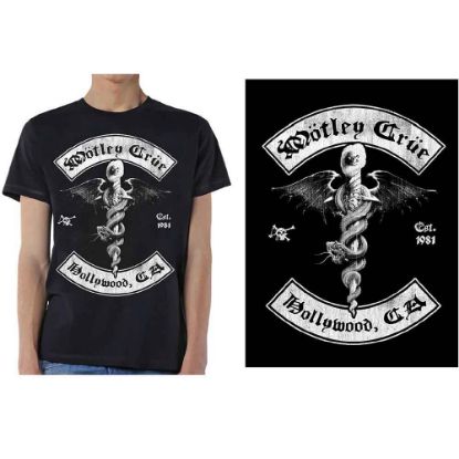 Picture of Motley Crue Unisex T-Shirt: Feelgood Hollywood Revision
