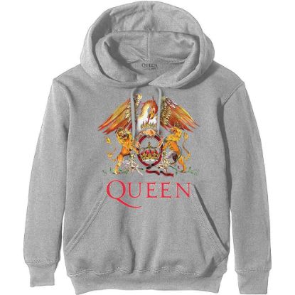 Picture of Queen Unisex Pullover Hoodie: Classic Crest