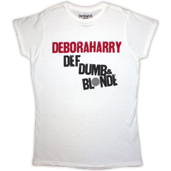 Picture of Debbie Harry Ladies T-Shirt: Def, Dumb & Blonde