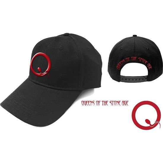 Picture of Queens Of The Stone Age Unisex Baseball Cap: Q Logo