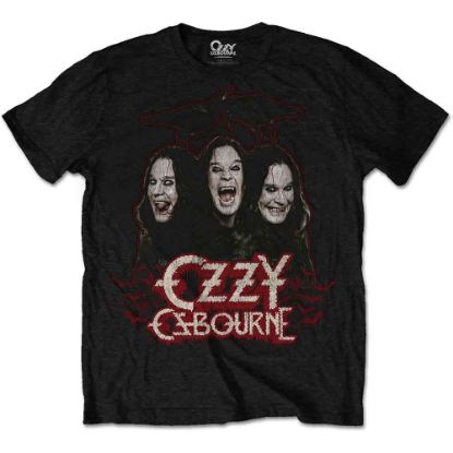 Picture of Ozzy Osbourne Unisex T-Shirt: Crows & Bars