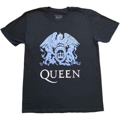 Picture of Queen Unisex T-Shirt: Blue Crest