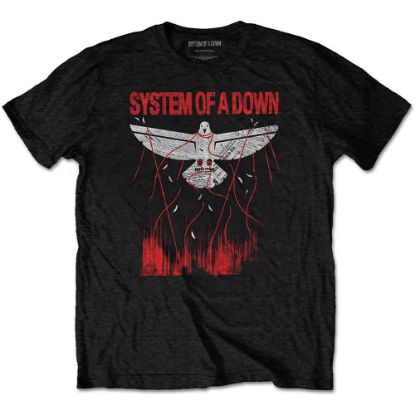 Picture of System Of A Down Unisex T-Shirt: Dove Overcome