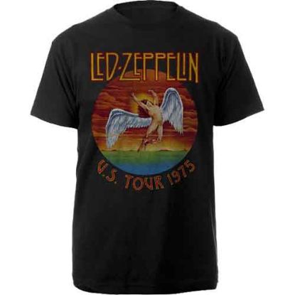 Picture of Led Zeppelin Unisex T-Shirt: USA Tour '75.