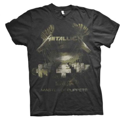 Picture of Metallica Unisex T-Shirt: Master of Puppets Distressed