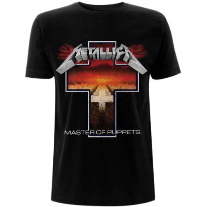 Picture of Metallica Unisex T-Shirt: Master of Puppets Cross