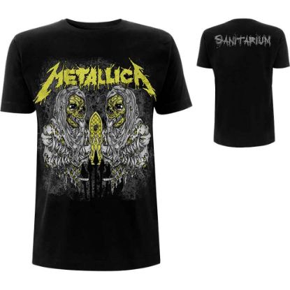 Picture of Metallica Unisex T-Shirt: Sanitarium Back Print