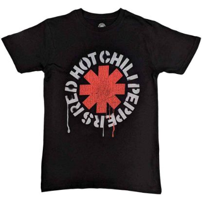 Picture of Red Hot Chili Peppers Unisex T-Shirt: Stencil