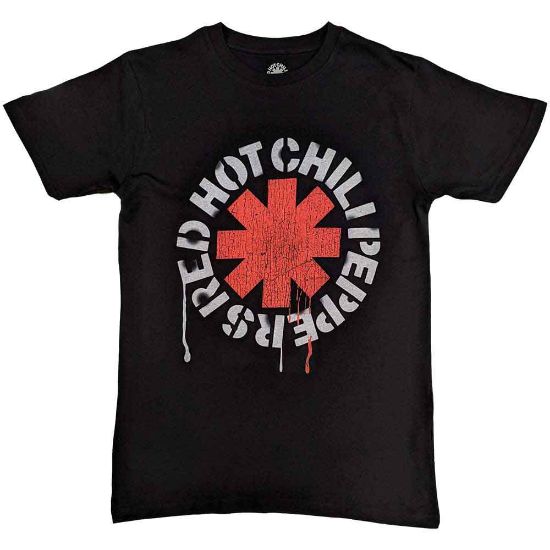 Picture of Red Hot Chili Peppers Unisex T-Shirt: Stencil