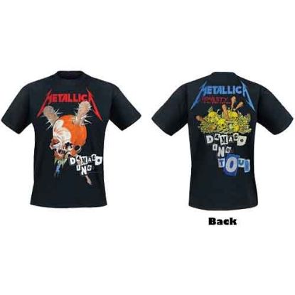 Picture of Metallica Unisex T-Shirt: Damage Inc Back Print