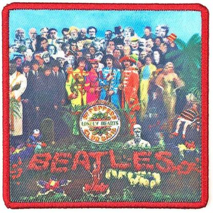 Picture of The Beatles Woven Patch: Sgt. Pepper's…. Album Cover (Standard) 