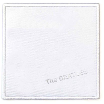Picture of The Beatles Woven Patch: White Album Cover (Standard) 
