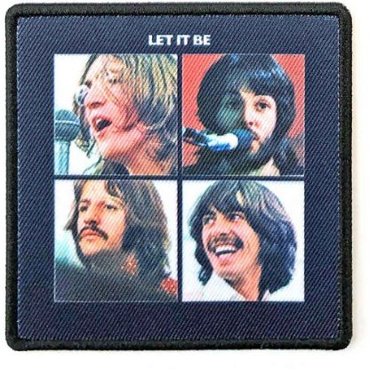 Picture of The Beatles Woven Patch: Let It Be Album Cover (Standard) 