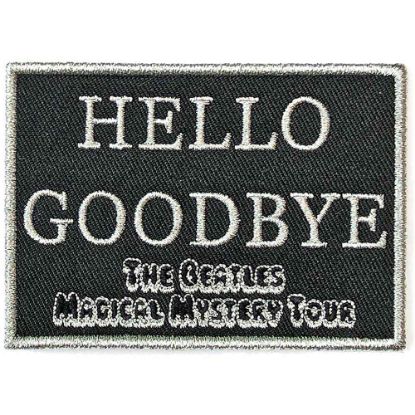 Picture of The Beatles Woven Patch: Hello Goodbye (Standard) 