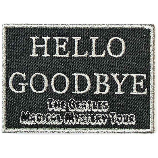 Picture of The Beatles Woven Patch: Hello Goodbye (Standard) 