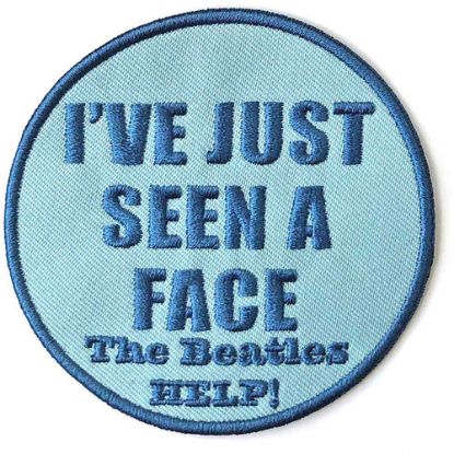 Picture of The Beatles Woven Patch: I've Just Seen A Face (Standard) 