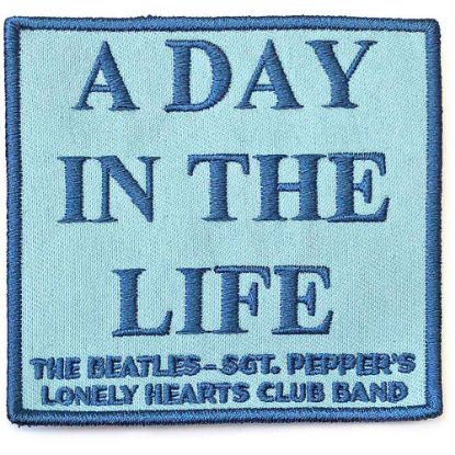 Picture of The Beatles Woven Patch: A Day In The Life (Standard) 